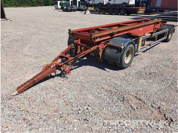 Container transporter/ Swap body trailer Trax Container aanhanger: picture 1
