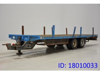 Low loader trailer Trouillet AANHANGER DIEPLADER: picture 1