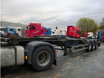 Container transporter/ Swap body trailer for transportation of containers Turbos Hoet OPS/3AT: picture 1