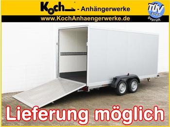 New Car trailer for transportation of heavy machinery Unsinn Fz-Technik Koffer 175x426cm Höhe:190cm 2,6t mit Rampe: picture 1