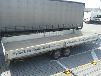 Dropside/ Flatbed trailer Unsinn GTP 35, 6.080 mm  x 2.450 mm: picture 1