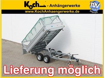 New Car trailer Unsinn Profi 175x306 2,6t Handpumpe Rampentunnel Gitterau: picture 1