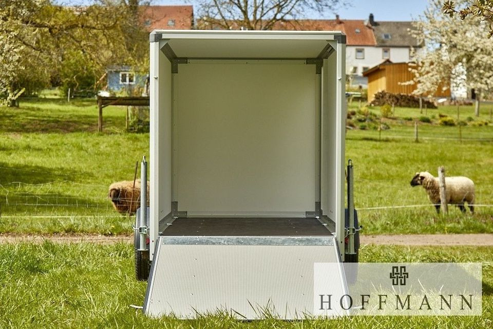 VARIANT HG Variant Kofferanhänger 258x148x157 cm 1300 kg ST & Rampe/Lager - Closed box trailer: picture 5