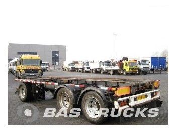 Container transporter/ Swap body trailer Van Hool Kippanlage Liftachse R-314: picture 1
