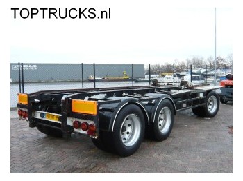 Container transporter/ Swap body trailer Van Hool R-314/2 3 AXEL CONTAINER CHASSIS: picture 1