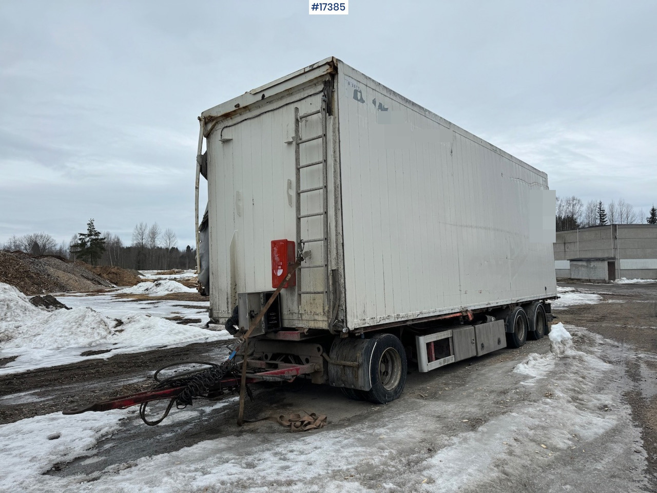 Vang Sll 111 flishenger - Closed box trailer: picture 1
