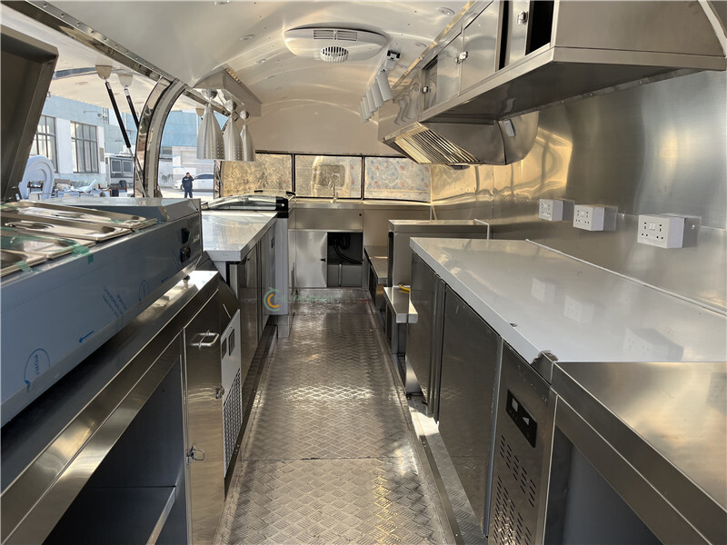 Vending trailer Huanmai Airstream Remorque Food Truck,Catering Trailer,Mobile Food Trailers: picture 7