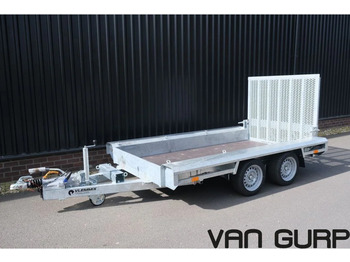 Vlemmix Machinetransporter 2700kg 300*150 2X AS 1350KG - Dropside/ Flatbed trailer: picture 1