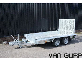 Vlemmix Machinetransporter 2700kg 300*150 2X AS 1350KG - Dropside/ Flatbed trailer: picture 1