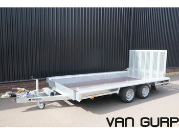 Vlemmix Machinetransporter 3500KG 400*180 2X AS 1800KG - Dropside/ Flatbed trailer: picture 1
