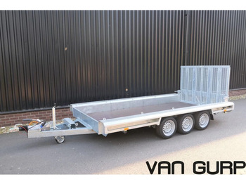 Vlemmix Machinetransporter 3500KG 400*180 3X AS 1350KG - Dropside/ Flatbed trailer: picture 1