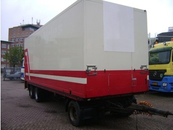 Closed box trailer Vogelzang 3- assige awh: picture 1