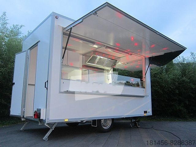 WM Meyer Imbiss Reibekuchen Wurst Pommes gebrauch - Vending trailer: picture 2