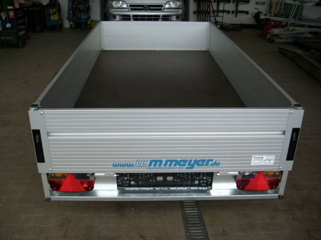 WM Meyer Kastenanhänger HZ 7525/126 Aluminium - Car trailer: picture 2