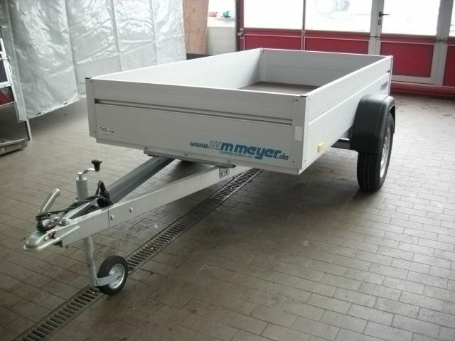 WM Meyer Kastenanhänger HZ 7525/126 Aluminium - Car trailer: picture 1