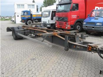 Container transporter/ Swap body trailer Wackenhut Ackermann E-EAF 10-7,8/122ZL 1 Achs 1999€: picture 1