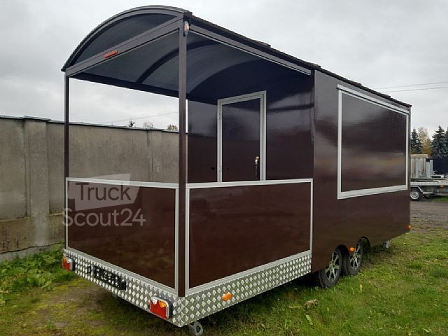 New Vending trailer Wark - Imbiss Verkaufsanhänger Bonanza 6M: picture 2