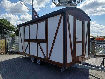 New Vending trailer Wark - Imbiss Verkaufsanhänger Haus 5m Ideal für Glüwein: picture 1