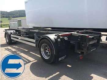 Container transporter/ Swap body trailer Web Trailers WF/W-18 Stapler Containertransport: picture 1