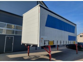 Container transporter/ Swap body trailer Wecon Zabudowa BDF Firanka WECON 7.45  18 palet: picture 1