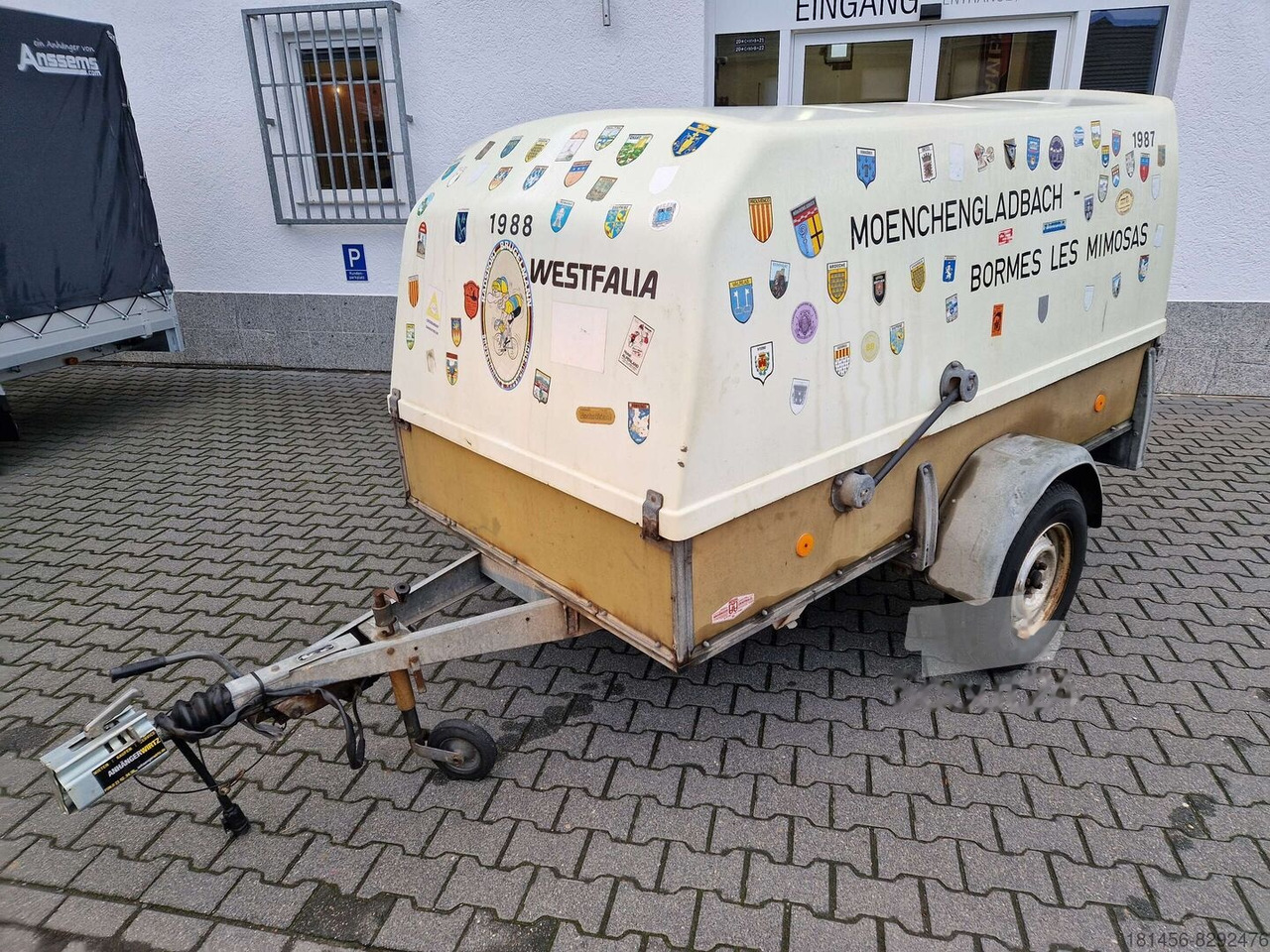Westfalia 1200kg gebremst mit Polydeckel Westfalia Soft Federung - Car trailer: picture 1