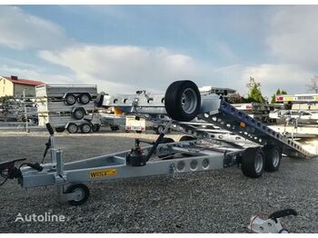 Autotransporter trailer Wiola NOWA LAWETA UCHYLNA - L25G45P 4.50M 2700 KG!: picture 1