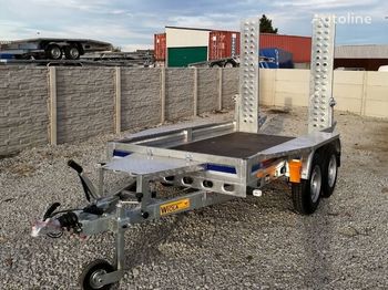 New Dropside/ Flatbed trailer for transportation of heavy machinery Wiola Przyczepa POD MINIKOPARKĘ WALEC ! B3030 3T: picture 1