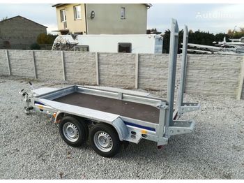 Dropside/ Flatbed trailer for transportation of heavy machinery Wiola Przyczepa do przewozu MINIKOPAREK 2,5m!: picture 1