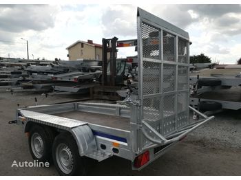 New Autotransporter trailer Wiola z trapem: picture 1