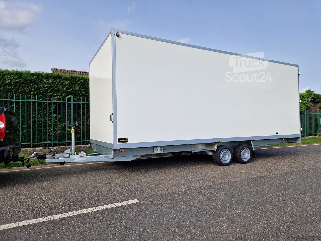 Wm Meyer AZHLC riesige 601x244x225cm 3500kg used - Closed box trailer: picture 1