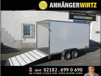 New Closed box trailer Wm Meyer - AZ 2740 185 2700kg Heckrampe jetzt bestellen: picture 1