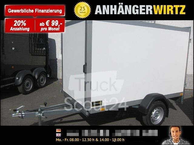 Wm Meyer Iso Koffer direkt online verfügbar WM Meyer AZ 7525/126 750kg Hecktür Neuverkauf - Closed box trailer: picture 1