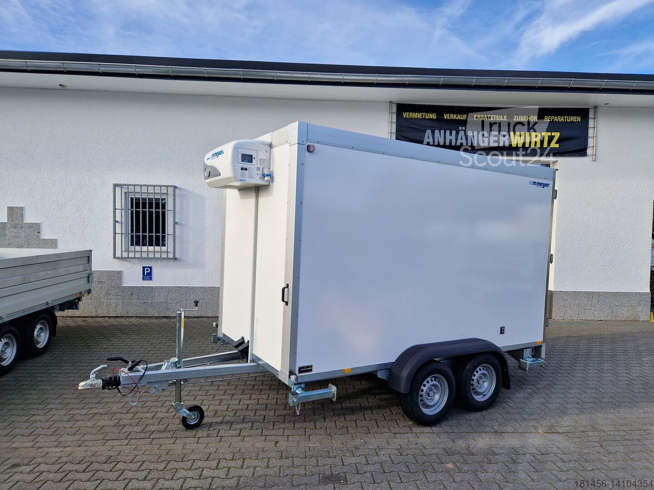 Wm Meyer Tiefkühlanhänger direkt verfügbar AZK 2734/180 336x170x200cm 100 isolierung Govi 230V Kühlung - Refrigerator trailer: picture 1