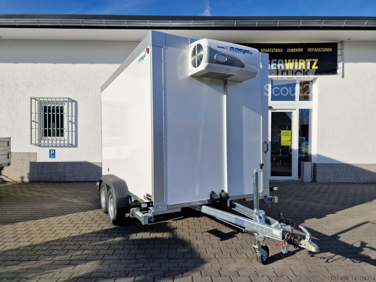 Wm Meyer Tiefkühlanhänger direkt verfügbar AZK 2734/180 336x170x200cm 100 isolierung Govi 230V Kühlung - Refrigerator trailer: picture 2