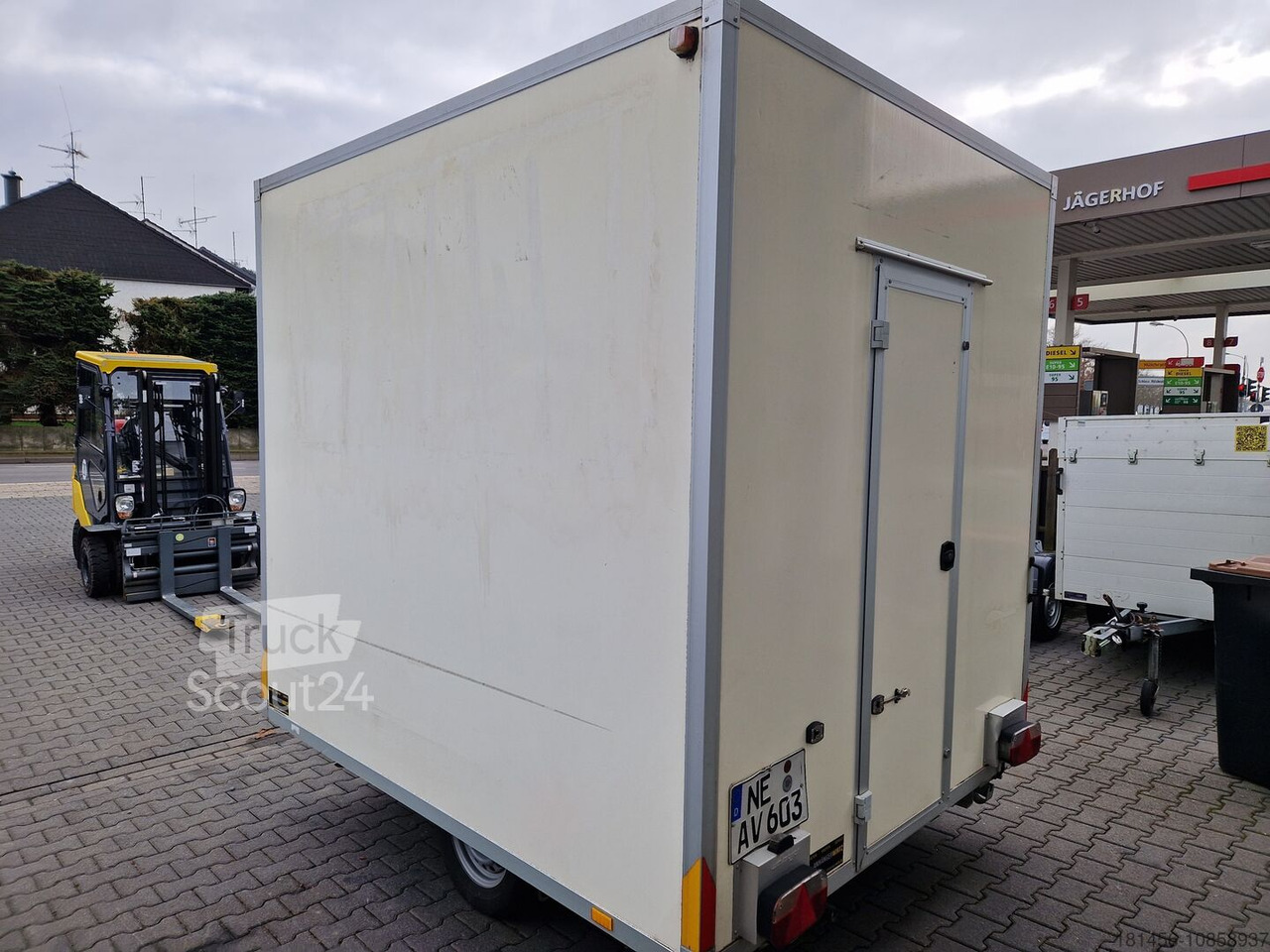 Wm Meyer VKE Compact 250 Verkaufsklappe 1000kg gebremst gebraucht - Vending trailer: picture 5
