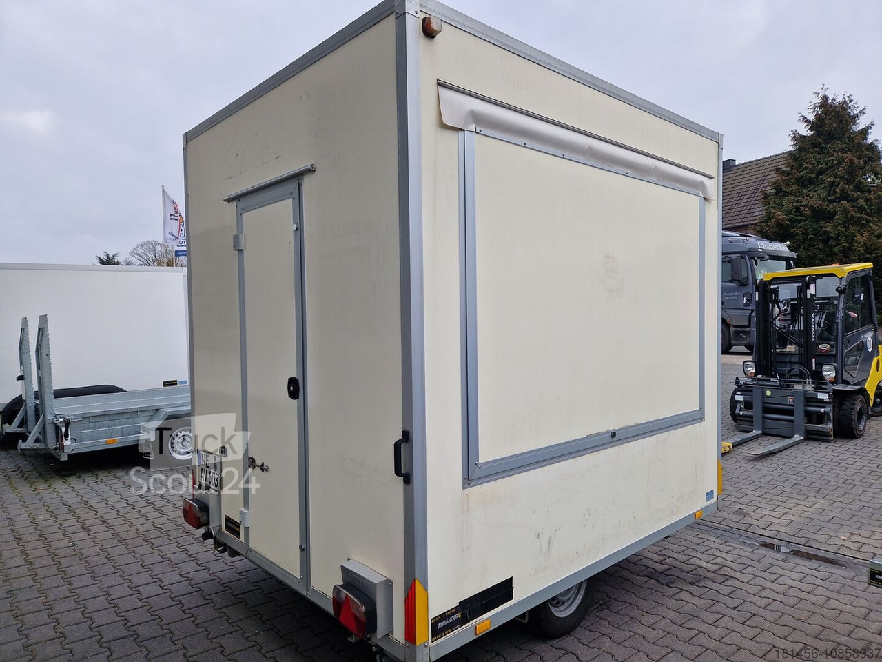 Wm Meyer VKE Compact 250 Verkaufsklappe 1000kg gebremst gebraucht - Vending trailer: picture 2