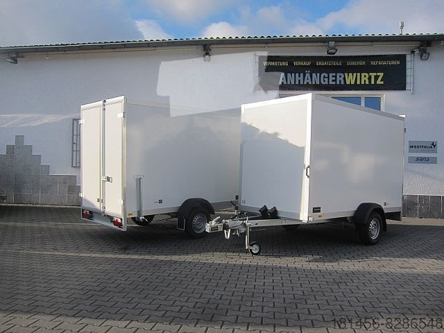 Wm Meyer direkt AZ 1330 301x151x185cm Hecktüren 100km/H - Closed box trailer: picture 1