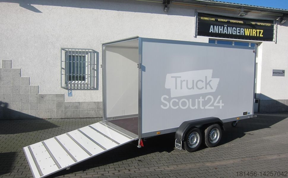 Wm Meyer direkt AZ 2740/185 Heckrampe abholen nach Bestellung in unserem trailershop - Car trailer: picture 1