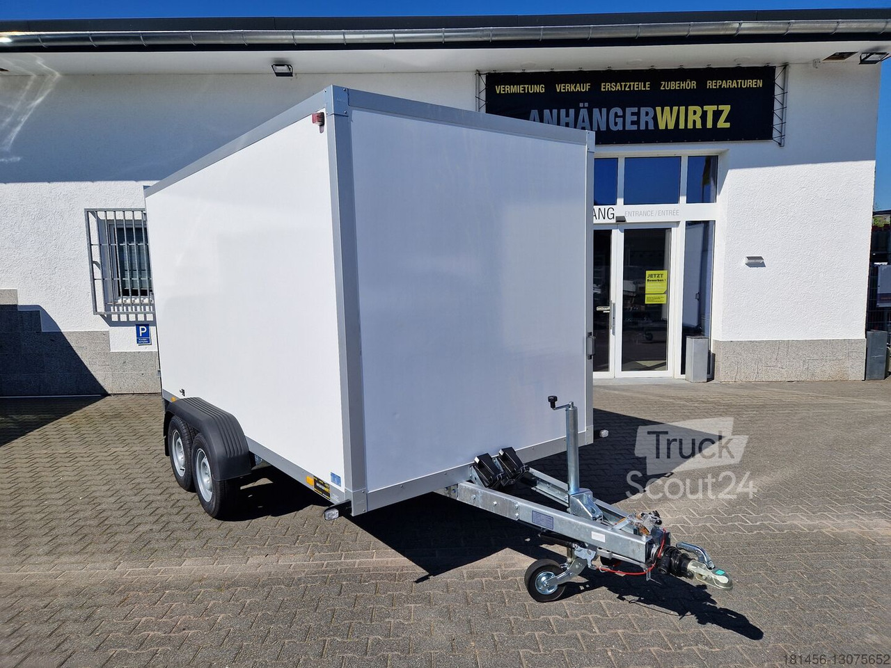 Wm Meyer direkt zum neuen 3500kg Sandwichkoffer 401x185x205cm Typ WM Meyer AZ 3540/185 Hecktüren - Closed box trailer: picture 2
