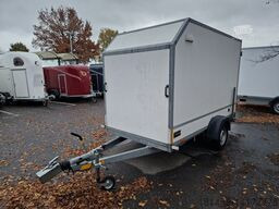 Closed box trailer aerodynamischer Koffer 1300kg Zurrsystem innen: picture 9