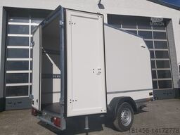 Closed box trailer aerodynamischer Koffer 1300kg Zurrsystem innen: picture 10