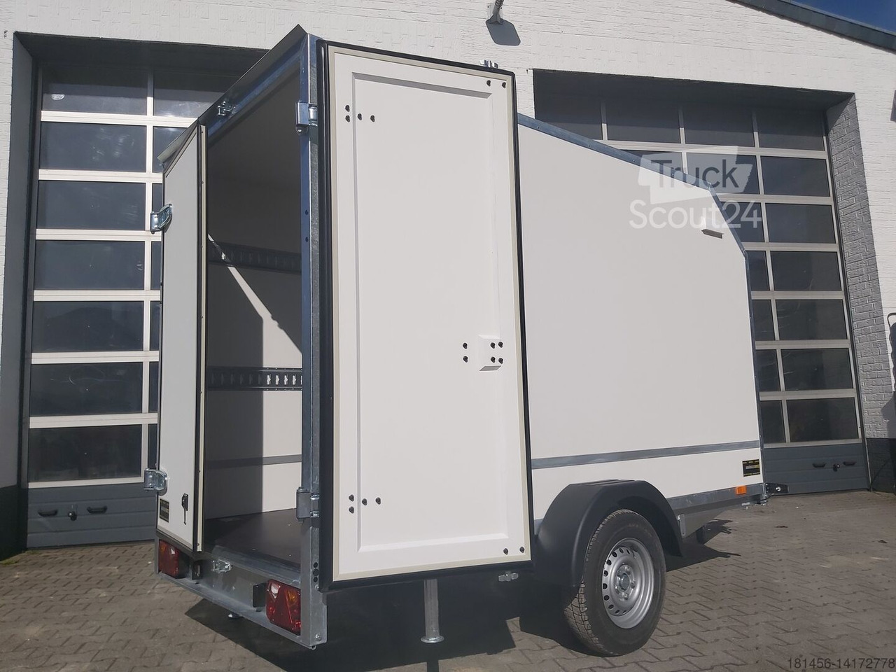Aerodynamischer Koffer 1300kg Zurrsystem innen - Closed box trailer: picture 5