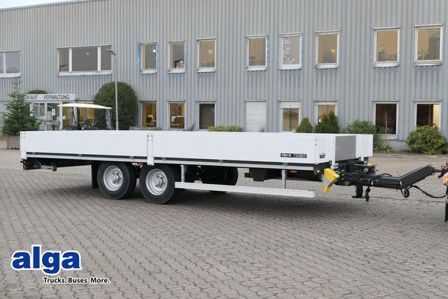 Alga TAT-B 110, 9,3to. NL, 6,3mtr. lang  - Dropside/ Flatbed trailer: picture 1