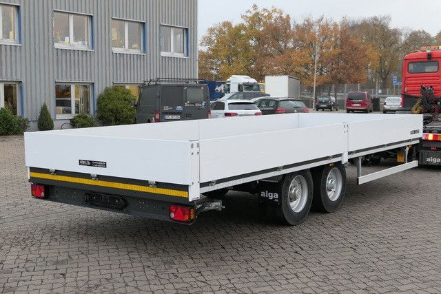 Alga TAT-B 110, 9,3to. NL, 6,3mtr. lang  - Dropside/ Flatbed trailer: picture 3