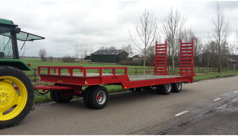 Dieplader 15 ton - Low loader trailer: picture 1