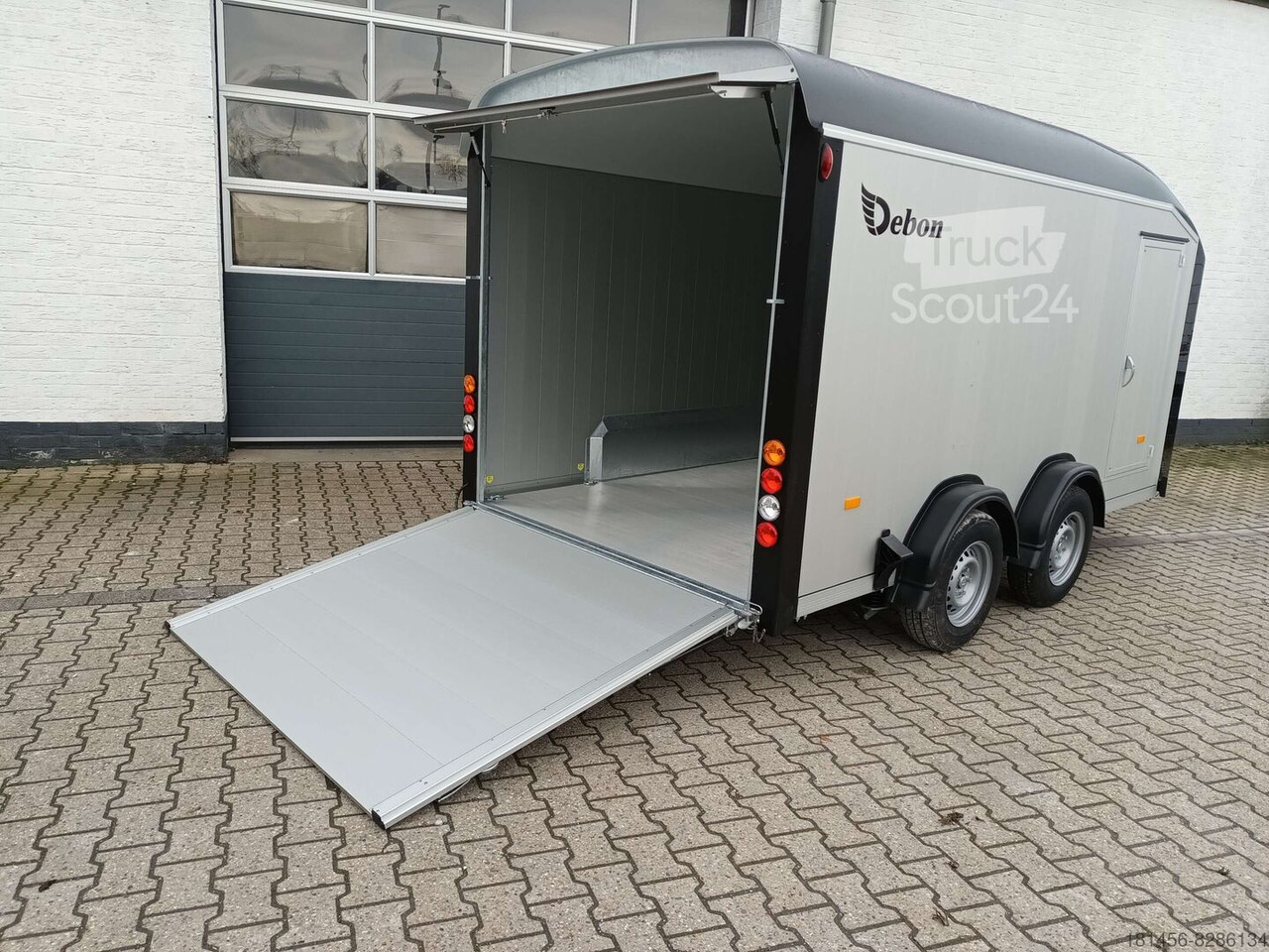 New Autotransporter trailer geschlossener Kleinwagen Kleingeräte Transporter Debon Roadster 800 3500kg: picture 4