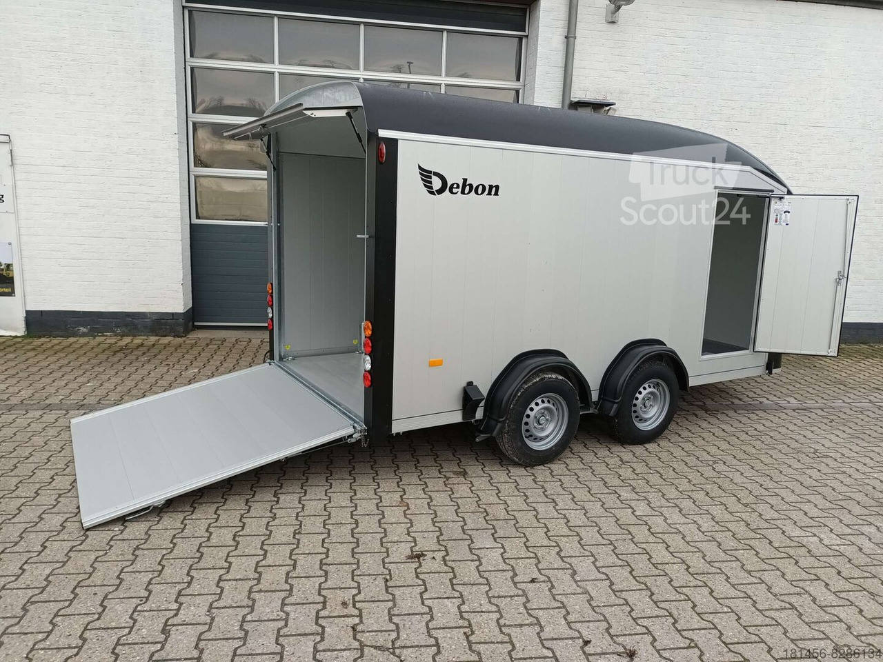 Geschlossener Kleinwagen Kleingeräte Transporter Debon Roadster 800 3500kg - Autotransporter trailer: picture 5