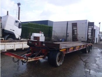 Low loader trailer for transportation of heavy machinery gheysen & verpoort: picture 1