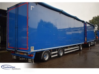 Closed box trailer kraker 110 m3 Walking floor + DAF CF 85 - 410, Euro 5, Truckcenter Apeldoorn: picture 1
