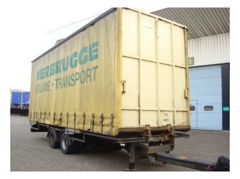 Curtainsider trailer kraker SCHUIFZEIL / VAST DAK 2-AS: picture 1